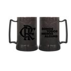 Caneca De Gel Preta Crf Flamengo 400Ml - Coisaria