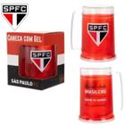 Caneca De Gel São Paulo Futebol Clube Mantém Sua Cerveja Sempre Gelada Presente Para Mãe - Aton