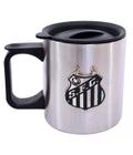 Caneca de Inox com tampa 370ml Santos