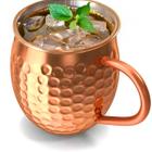 Caneca de Inox Moscow Mule 550ml Cobreada Drinks Bebidas - Casita