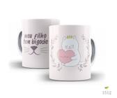 Caneca de polímero Dia das Mães - Mãe de Pet - Modelo S