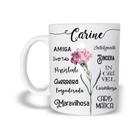 Caneca de Porcelana 325ML Com Nome Luiza Inativar