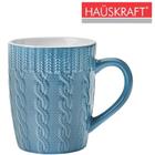 Caneca De Porcelana Azul Winter Hauskraft 360Ml