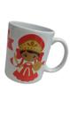 Caneca De Porcelana Decorada Orixa Beby Obá - Zp7