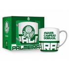 Caneca De Porcelana Decorada Palmeiras Porco 300ml Urban