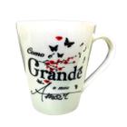 Caneca De Porcelana Dia Dos Namorados 290Ml Tulipa