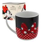Caneca de Porcelana Disney Minnie Mickey 300ml Oficial Personalizada Café Chá Presente