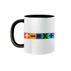 Caneca de Porcelana Ed Sheeran Mathematics Tour += Single