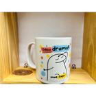 Caneca Com Café Sem Café, Meme Flork Boneco Palito de Porcelana -  egvpersonalizados - Caneca - Magazine Luiza