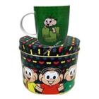 Caneca De Porcelana Na Lata Cebolinha 325ml - Turma Da Mônica