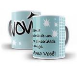 Caneca de Porcelana Personalizada Vovô Amo Você