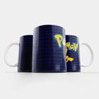 Caneca de Porcelana Pokémon Pikachu - ShopC