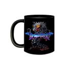 Caneca de Porcelana Preta Banda DragonForce Iron Dragon Rock - VilelaGG