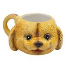 Caneca De Porcelana Rosto Cachorro Orelhas Grandes Caídos