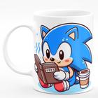 Caneca de Porcelana Sonic the Hedgehog 325ml Cute