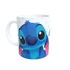 Caneca de porcelana Stitch Para presente Ref 20