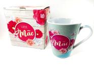 Caneca De Porcelana Super Mãe 330ml