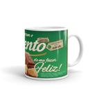 Caneca de Porcelana  Talento Verde