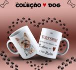 Caneca de raças de cachorros Yorkshire