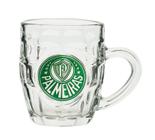 Caneca De Vidro Brasão Palmeiras 310ml Oficial