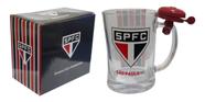 Caneca De Vidro Gigante 650ml Com Sino - São Paulo F.c Spfc