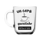 Caneca de Vidro Toronto Decorada Café - 300ml