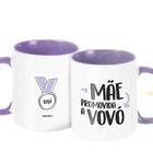 Caneca Decorativa Divertida - Mãe Promovida A Vovó