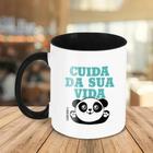 Caneca Decorativa Divertida - Panda Cuida Da Sua Vida