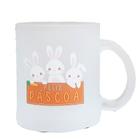 Caneca Decorativa Páscoa em Vidro 280ml Estampa Sortida 1039788 - Cromus