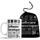 Caneca Desenvolvedor de Software com saquinho