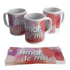 Caneca Dia Das Mães Amor Mãe Mamãe 325ml