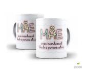 Caneca dia das mães, mãe de coração