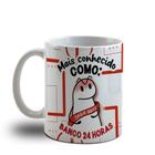 Caneca Dia dos Pais de Porcelana Mais conhecido Banco 24 horas