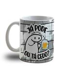 Caneca Dia dos Pais Flork de Porcelana -Já pode Ou Tá Cedo