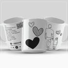 Caneca dia dos pais spotify música Fábio Junior - LiveSub