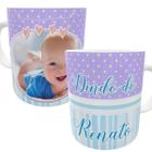 Caneca dindo da com nome e foto personalizado presente