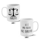 Caneca - DIREITO 325ml Caneca Branca