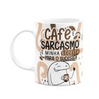 Caneca Divertida Flork - Café e sarcasmo - JPS INFO