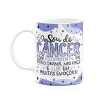 Caneca Divertida Signos - Sou de Câncer - 325ml branca - JPS INFO