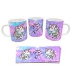 Caneca Divertida Unicórnio Sonhos Presente Geek