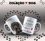 Caneca Dog Dogue Alemão Presente Porcelana 325ml 2 - Zoom Paper