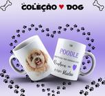 Caneca Dog Poodle Presente Porcelana 325Ml 2 - Zoom Paper