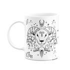 Caneca dos Signos - Signo de Áries - 325ml branca - JPS INFO