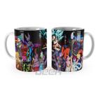 Caneca Dragon Ball Z Super Personagens