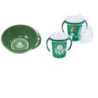 Caneca E Tigela Times De Futebol Bebês Kit Refeição Plasútil