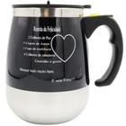 Caneca Elétrica Misturadora de Bebidas 350ml Inox