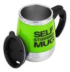 Caneca Elétrica Mixer Inox Automática Mistura Shake Café - Self Stirring Mug