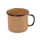 Caneca Em Aço Esmaltado Mãe Ágata Ewel 70Ml - Marrom