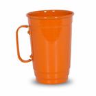 Caneca em alumínio 650ml Laranja - Alumínios e Cia