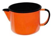 Caneca Esmaltada Com Bico N12 Ewel - Laranja